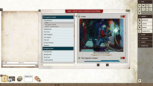 Fantasy Grounds - Savage Tales of Science Fiction (SWADE)