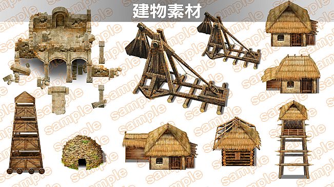 Single-picture map collection of materials4