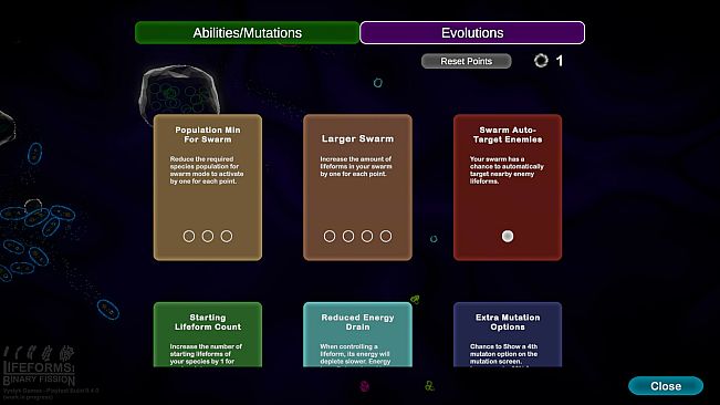 Lifeforms: Binary Fission