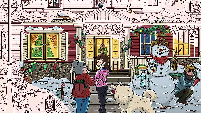 Hidden Cats in Christmas