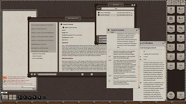 Fantasy Grounds - Dungeon Crawl Classics #68: The People of the Pit (DCC)