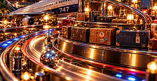 FIRST CLASS PINBALL FLIGHT 747