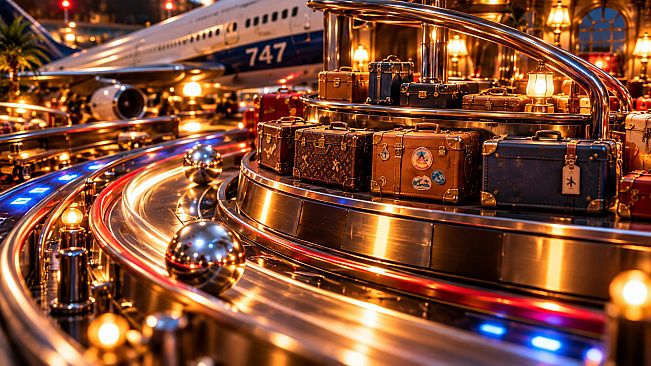 FIRST CLASS PINBALL FLIGHT 747