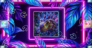 Neon Fantasy: Dinosaurs