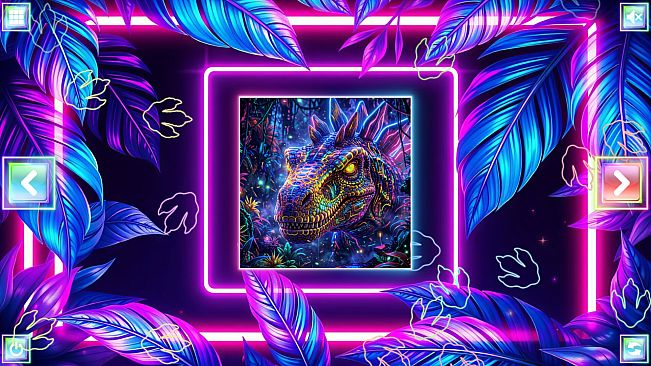 Neon Fantasy: Dinosaurs