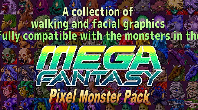 RPG Maker MV - MEGA FANTASY Walking Monsters and Faces