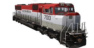 Trainz Plus DLC - EMD SD70M Demonstrator 2