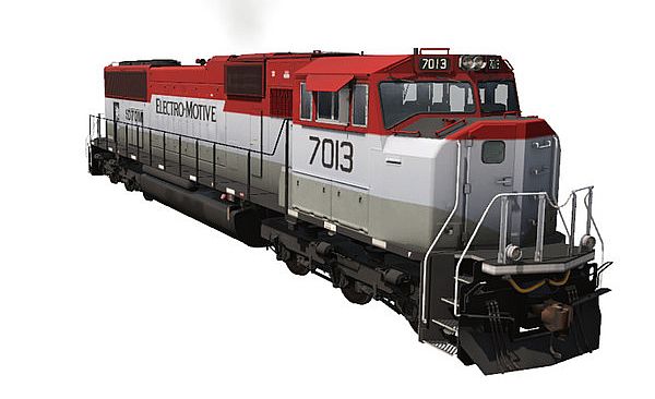 Trainz Plus DLC - EMD SD70M Demonstrator 2