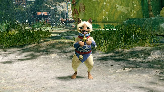 MONSTER HUNTER RISE - "Bell Collar" Palico layered armor piece