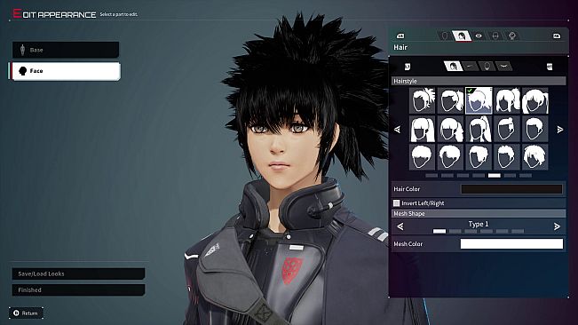 Daemon X Machina: Titanic Scion - Hairstyle Set 4