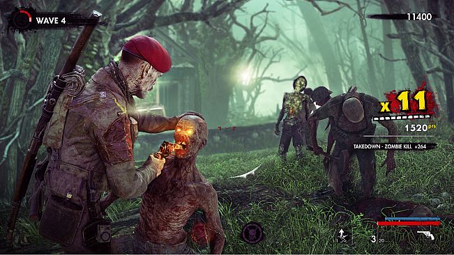 Zombie Army 4: Paratrooper Zombie Character