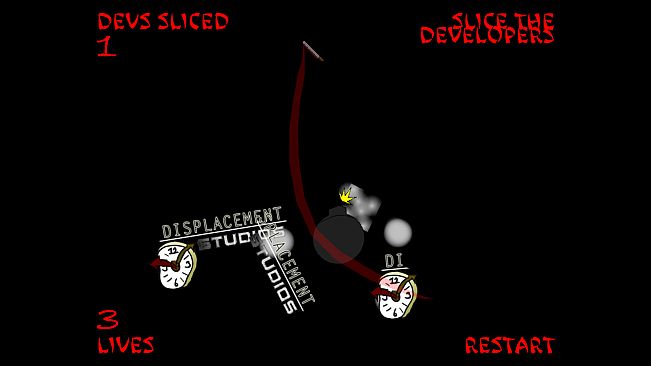 Displacement Arcade Game Box