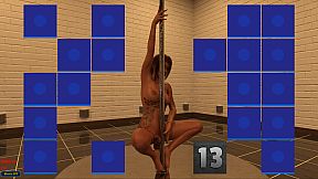 Sexy Memory Puzzle - Futanari Striptease