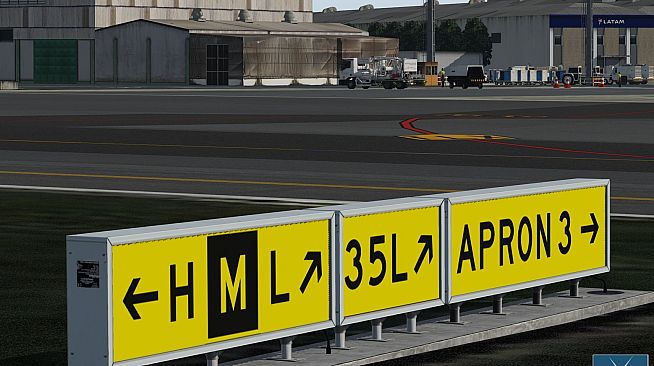 X-Plane 11 - Add-on: Globall Art - SBSP - Congonhas Airport