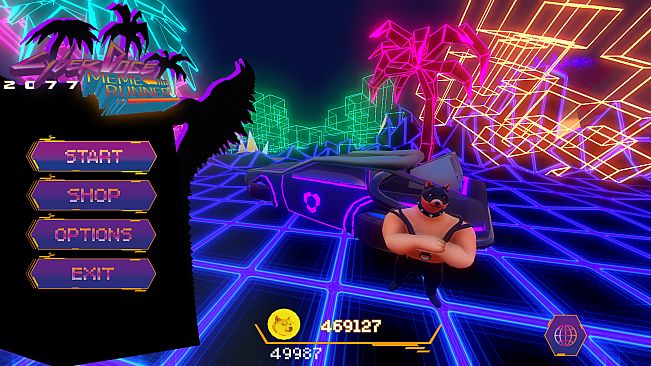 Cyber-doge 2077: Meme runner