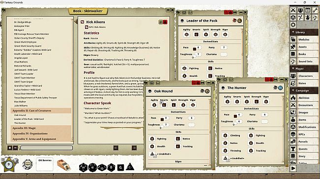 Fantasy Grounds - Skinwalker