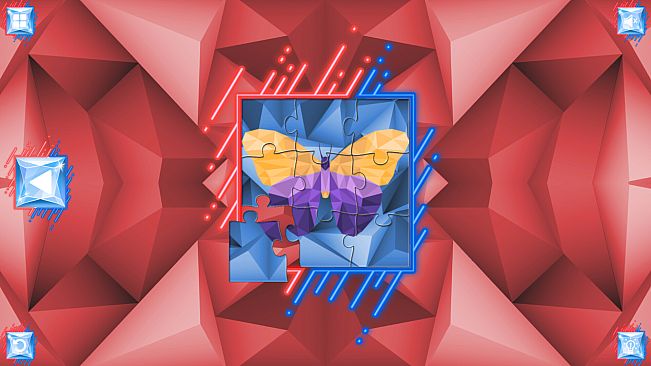 Poly Jigsaw: Butterflies