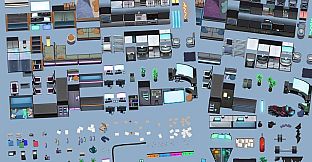RPG Maker MZ - Winlu Cyberpunk Tileset - Interior