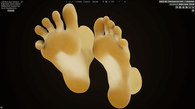 HAELE 3D - Feet Poses Lite - Drawing References