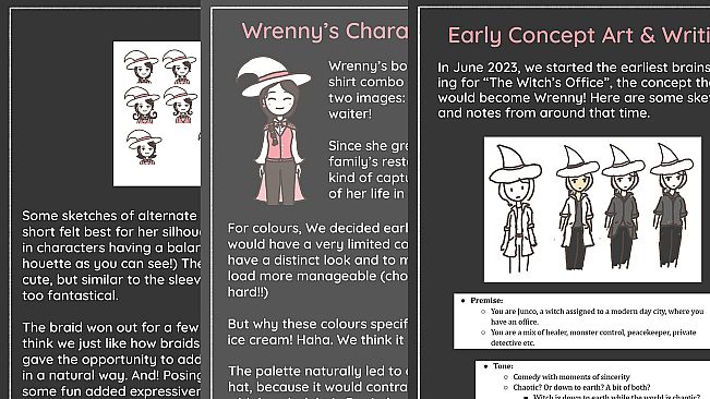 Wrenny Lee: Witch-for-Hire! - Supporter Pack
