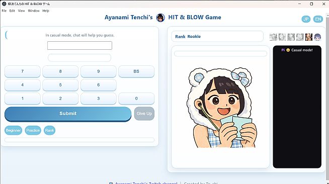 綾波てんちの　HIT&BLOW