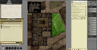 Fantasy Grounds - Pathfinder RPG - Pathfinder Flip-Mat: The Rusty Dragon Inn