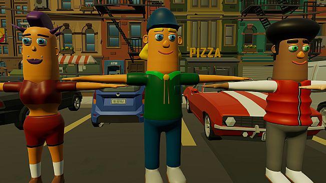 Toon comic characters for clip maker