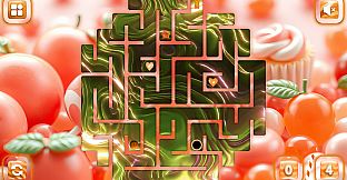 Sweetie Candy Maze: Coral Peach