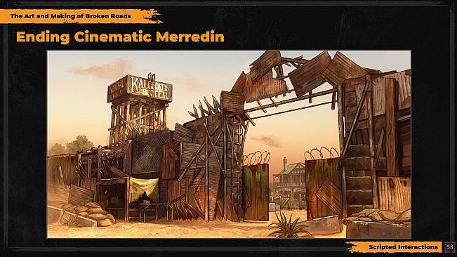 Broken Roads Artbook