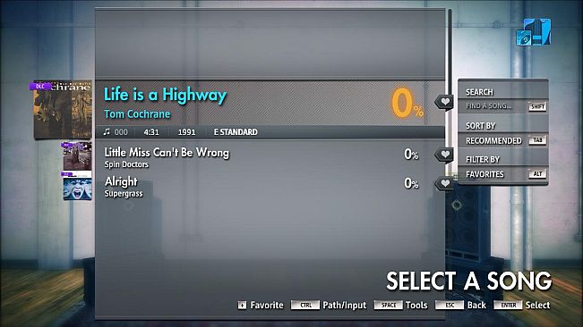 Rocksmith 2014 Edition – Remastered – Tom Cochrane - “Life is a Highway”
