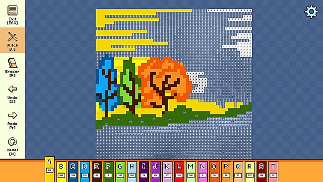 Pixel Cross Stitch - Spring Pack 3