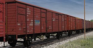 Trainz 2022 DLC - CFR Marfa Gbs/Gbgs freight car pack