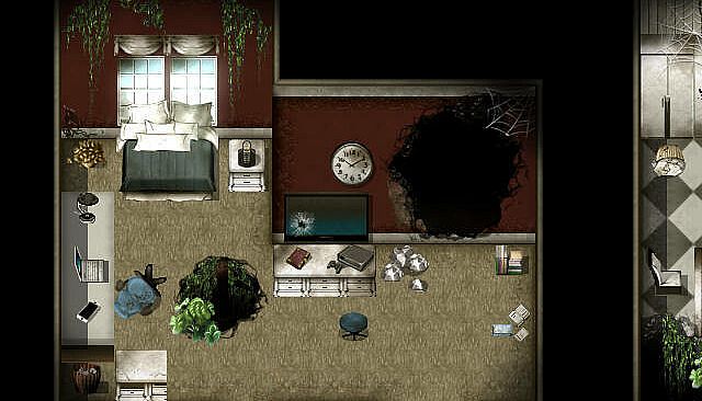 RPG Maker MZ - KR Urban Decay Interior Tileset