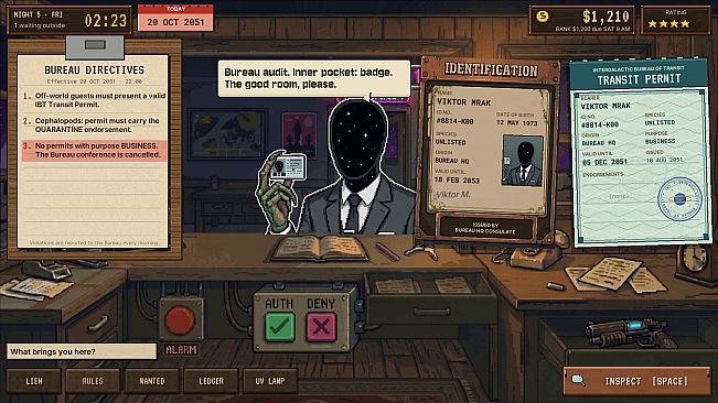 Motel 51: Papers, Keys & Aliens