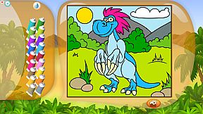 Color by Numbers - Dinosaurs
