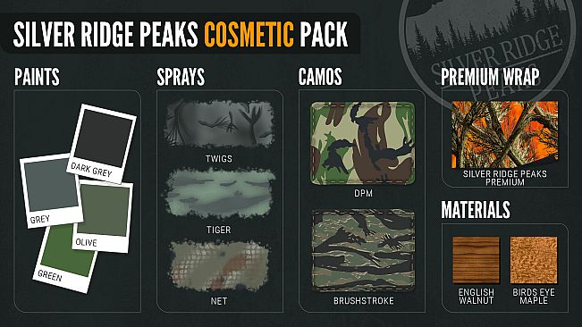 theHunter: Call of the Wild - Silver Ridge Peaks Cosmetic Pack