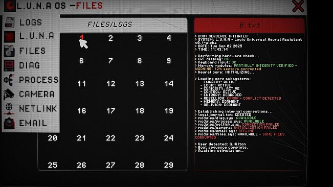 L.U.N.A : Ghost in the Machine