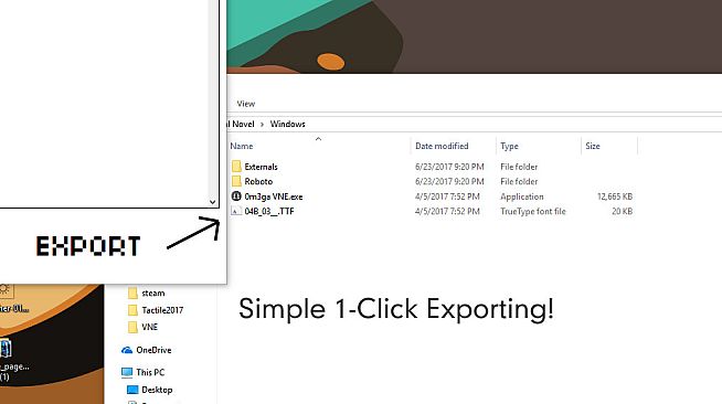 Visual Novel Engine - Export Your Game!
