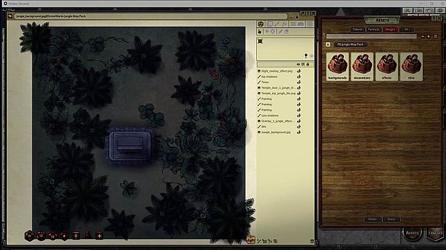 Fantasy Grounds - FG Jungle Map Pack