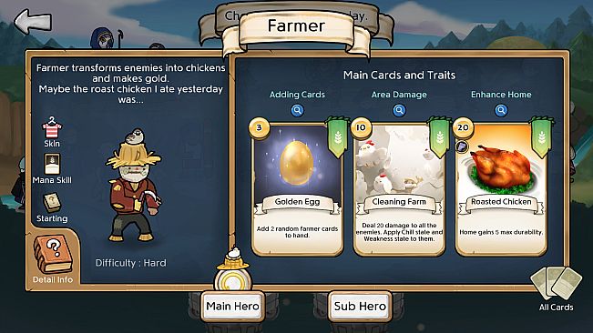 3 Minute Heroes - Scarecrow (Farmer Skin)