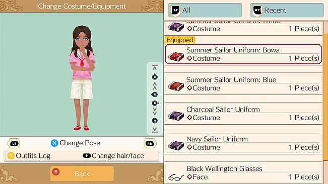 Summer Sailor Set - WorldNeverland - Daily Life in the Elnea Kingdom - Another Life Adventure