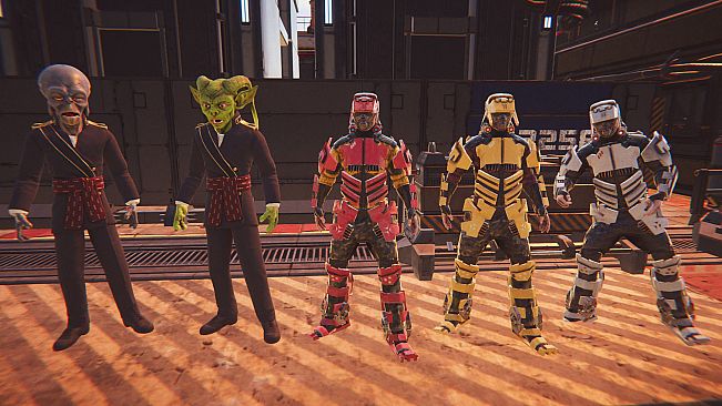 Sci-fi characters for Clip maker