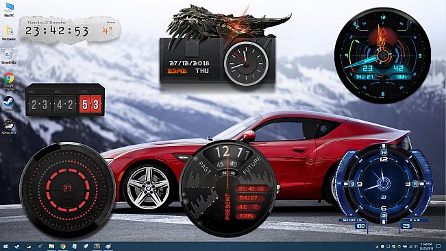 XDeskClock