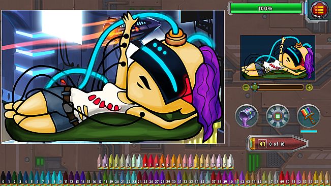 Paint By Numbers - Fulgur Planet