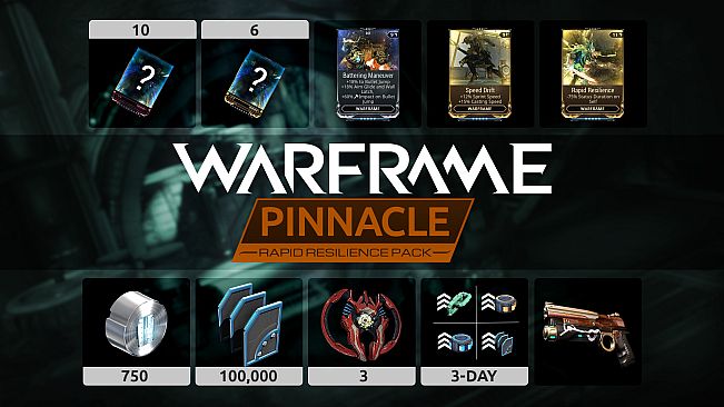 Warframe: Rapid Resilience Pinnacle Pack
