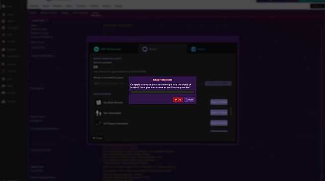 Football Manager 2019 Touch - Son Generated