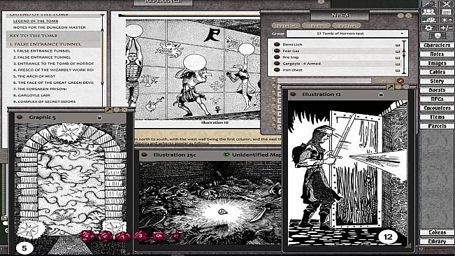 Fantasy Grounds - D&D Classics: S1 Tomb of Horrors (1E)