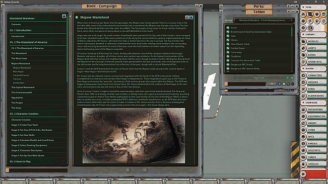 Fantasy Grounds - Fallout RPG: Wasteland Wanderer: A Solo Roleplaying Game