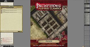 Fantasy Grounds - Pathfinder RPG - Pathfinder Flip-Mat - Classic Prison