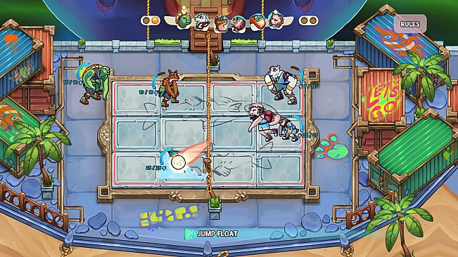 Smash it Wild: Tactical Volleyball Roguelike